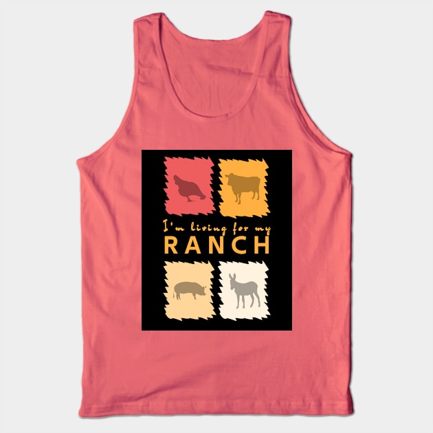 I'm living for my Ranch Tank Top by DePit DeSign